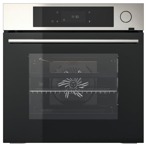 MUTEBO Four air pulsé fonction vapeur fort - IKEA 700 couleur acier inox