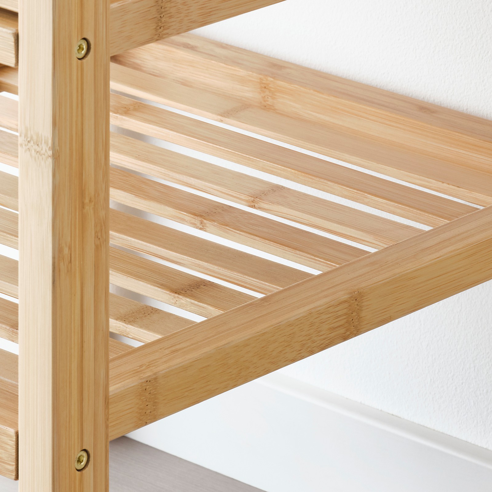 NORDKISA Table de chevet, bambou, 40x40 cm IKEA