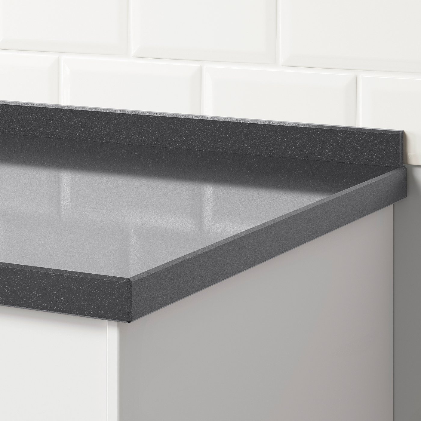 OTTARP Chant arrière, pr plan travail quartz sur mesure IKEA