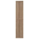 Armoire en bois OXBERG, brun clair, rectangulaire, design minimaliste.