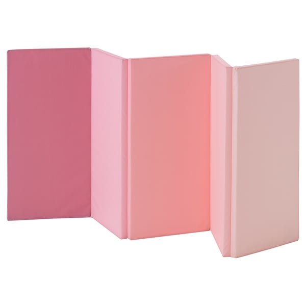 Plufsig Tapis De Gymnastique Pliant Rose Ikea