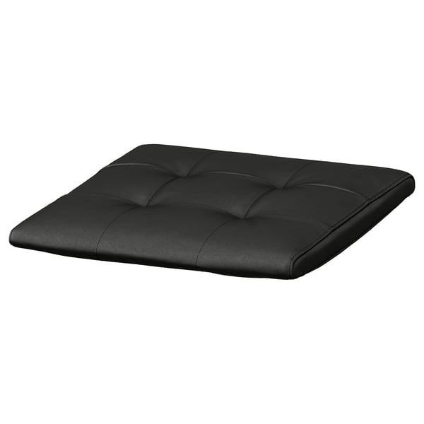 POÄNG Coussin repose-pieds, Grann noir