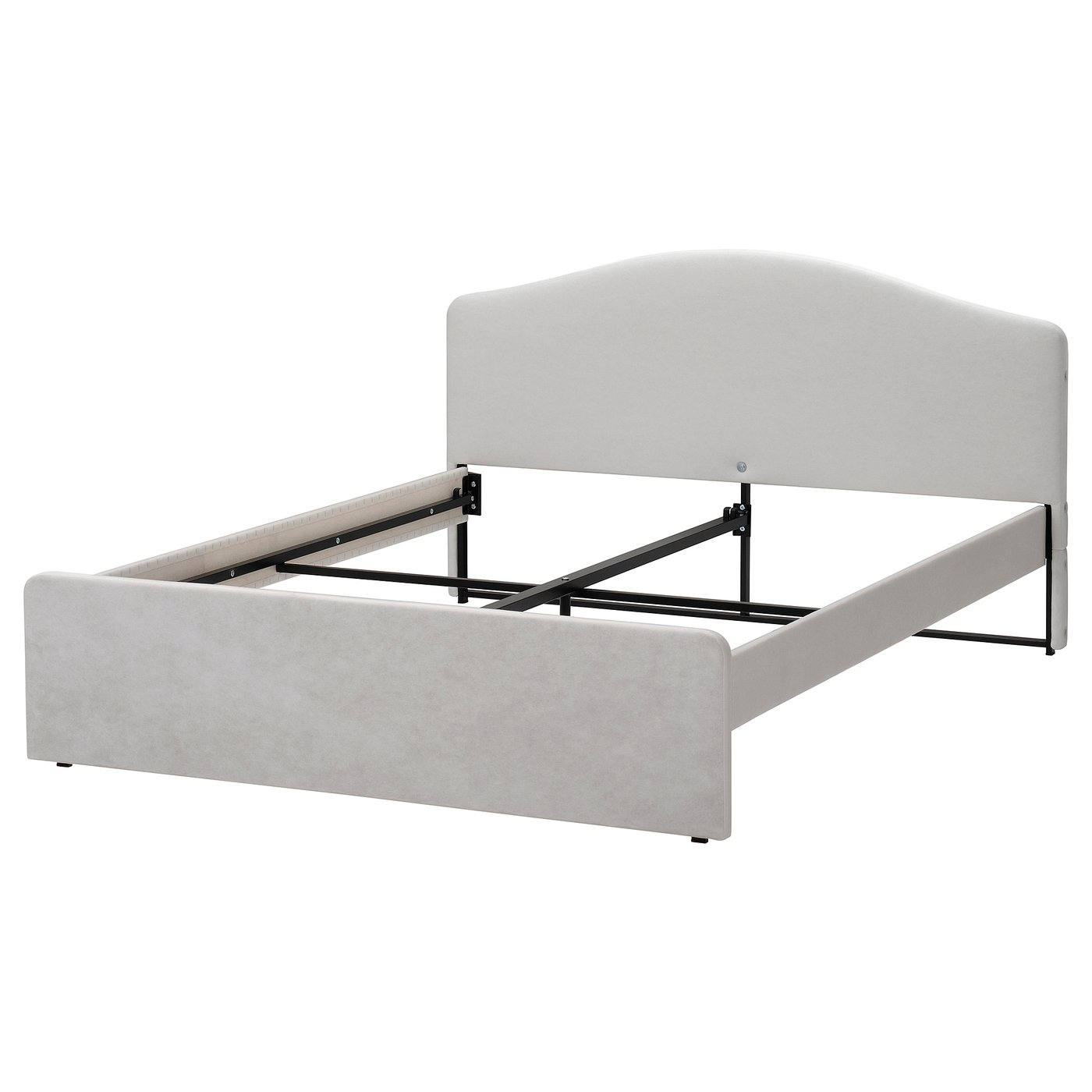 RAMNEFJÄLL Cadre de lit matelassé - garniture nue 160x200 cm IKEA occasion
