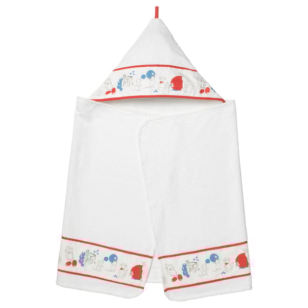 Rodhake Cape De Bain Bebe Motif Lapins Myrtilles 60x125 Cm Ikea