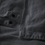 Housse de couette avec fermeture à boutons, composée à 60 % de lin et 40 % de coton, infroissable et lavable.