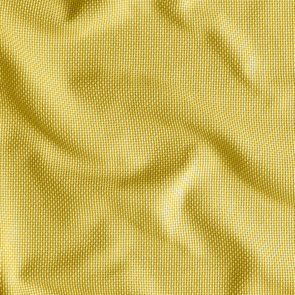 Tissu à texture jaune, probablement un canapé SALTSJÖBADEN , montrant un tissage rapproché et une finition lisse.