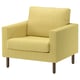 SALTSJÖBADEN Fauteuil, Fridtuna jaune