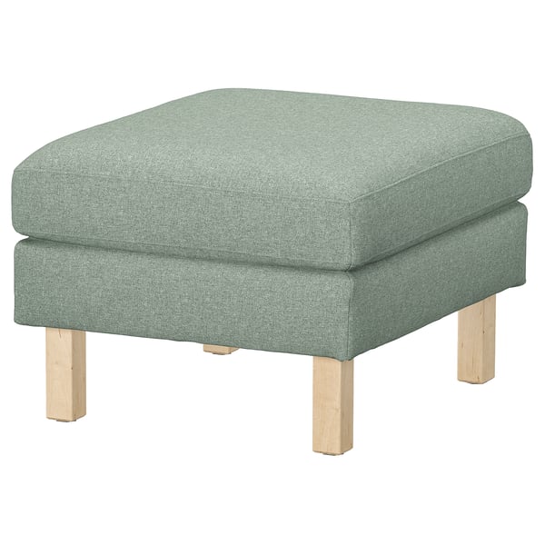 SALTSJÖBADEN Housse pour repose-pied, Gunnared vert clair