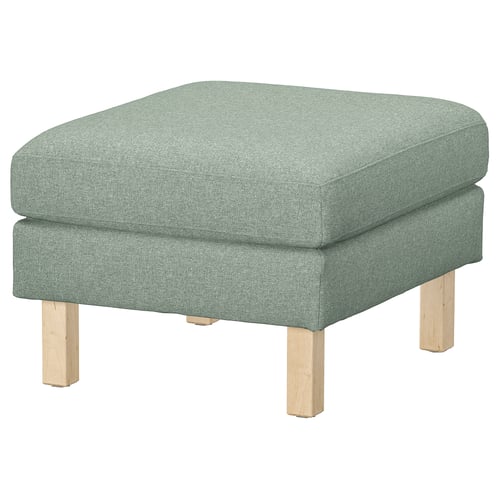 SALTSJÖBADEN Housse pour repose-pied, Gunnared vert clair