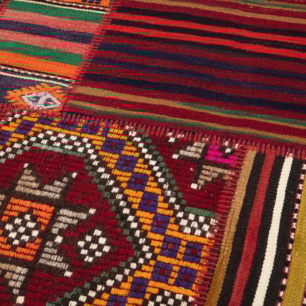 SILKEBORG Tapis tissé à plat - fait main kelim kelim - IKEA