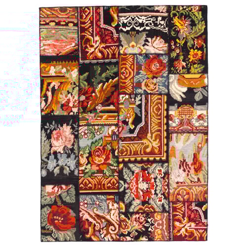 Silkeborg Tapis Tisse A Plat Fait Main Rose Rose 170x240 Cm Ikea