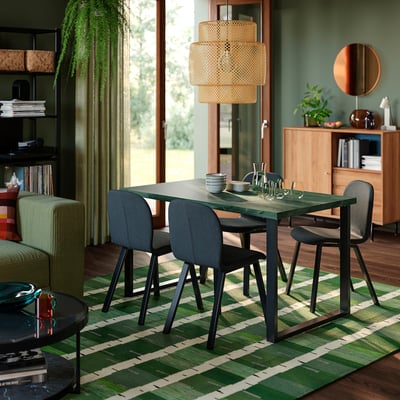 SKÅLSTA Table et 4 chaises, 140x80 cm