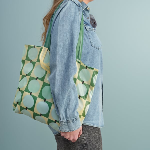 SKYNKE Sac, jaune pâle/multicolore, 45x36 cm