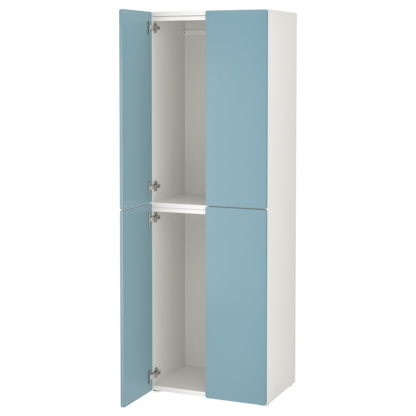 sm-stad-platsa-armoire-penderie-blanc-bleu-avec-2-tringles