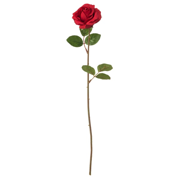 Fleur Artificielle Smycka Rose Rouge