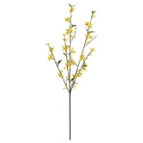 SMYCKA Branche artificielle, intérieur/extérieur/forsythia jaune, 70 cm