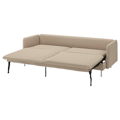 SÖDERHAMN Canapé 3 places convertible, Kelinge beige