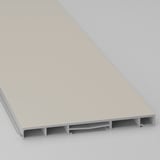 Socle de cuisine moderne, élégant et fonctionnel. Design mince en blanc, s’adapte parfaitement sous les armoires, améliorant le décor de la cuisine.