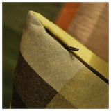 STOCKHOLM 2025 Housse de coussin, vert foncé/bleu vert, 40x58 cm
