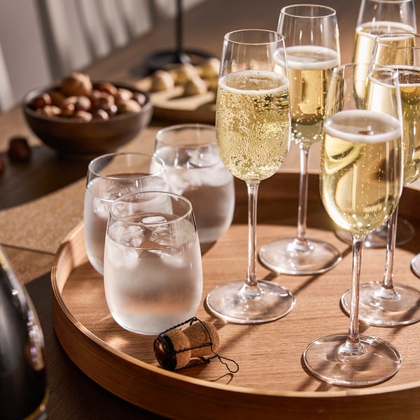 STORSINT Flûte à champagne, verre transparent, 22 cl