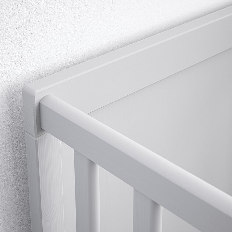 SUNDVIK lit bébé, gris, 60x120 cm IKEA Belgique