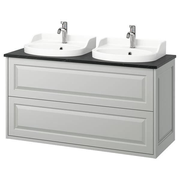 Meuble-lavabo TÄNNFORSEN avec deux lavabos