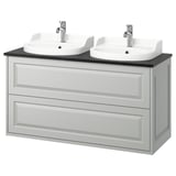Meuble-lavabo TÄNNFORSEN avec deux lavabos