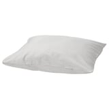 Coussin en coton gris Ikea TÅGVECKLARE, rectangulaire, à potis.