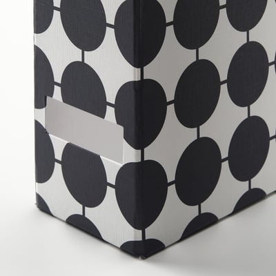 Boîte De Rangement IKEA TJENA – Avec Couvercle, 32x32 Cm, Blanc, Neuve