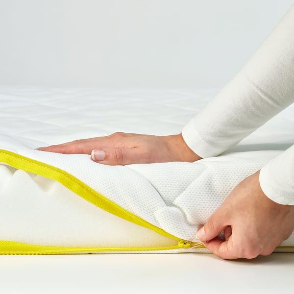 UNDERLIG Matelas mousse pour lit enfant, blanc, 70x160 cm