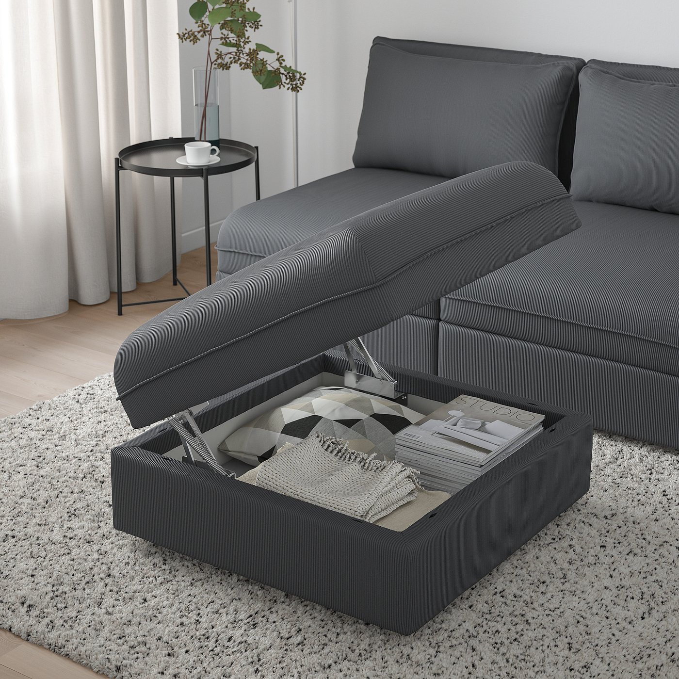 Housse IKEA Stocksund Pour Repose-pieds / Ottomane - Réf 60280333 - Neuve