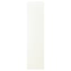 Porte d’armoire VALLSTENA blanche. Surface lisse, forme rectangulaire, design simple.