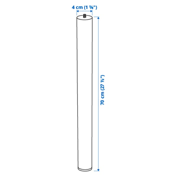 Illustratie met afmetingen voor het product: ANFALLARE.