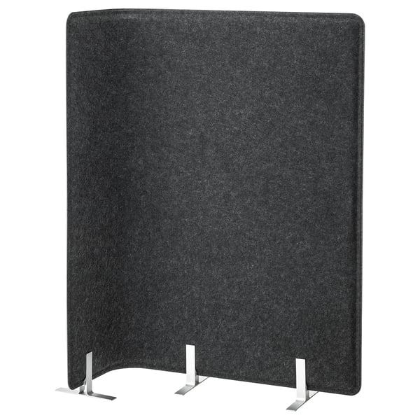 Bekant Scherm Voor Bureau Grijs 120 Cm Ikea