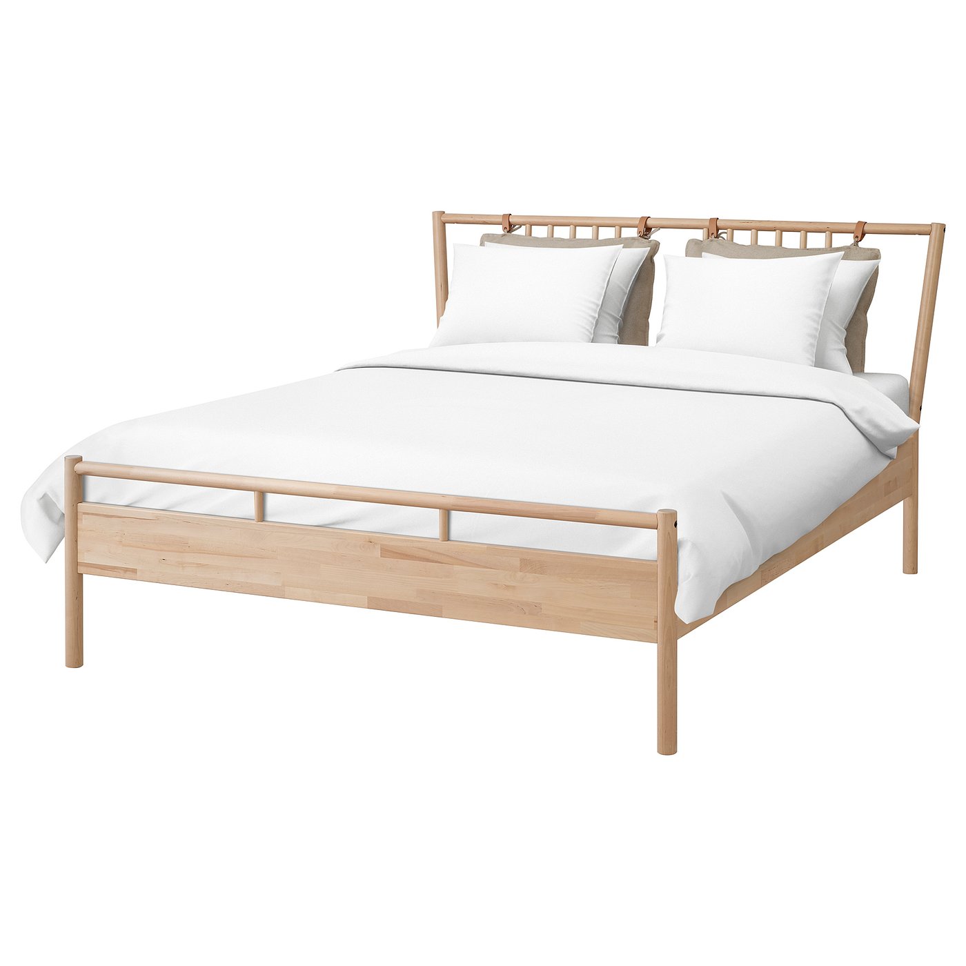 BJÖRKSNÄS Bedframe Berken/lönset 180 x 200 cm IKEA