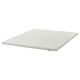 Witte DUNVIK topmatras van IKEA.