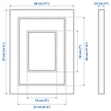 Illustratie met afmetingen voor het product: EDSBRUK.