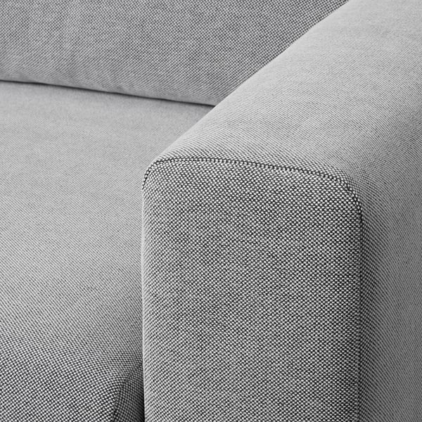 ESKILSTUNA 3zitsbank, Met chaise longue/Tallmyra wit/zwart IKEA België