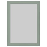 Groene FISKBO fotolijst, eenvoudig rechthoekig ontwerp met zachte lijnen.