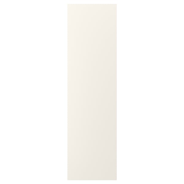 Een lichtgekleurd, rechthoekig FÖRBÄTTRA-paneel gemaakt van acrylverf en vezelplaat.