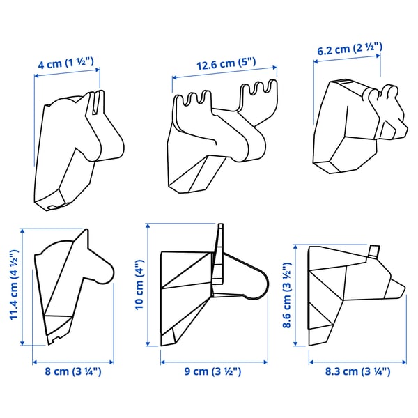 FRÖSÅDD Haak, zwart