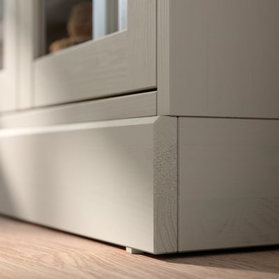 Grijze HAVSTA grenen houten onderstel.