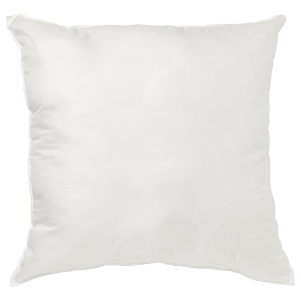 INNER - wit kussen. Mollig, vierkant ontwerp. Gemaakt van gerecycled polyester.