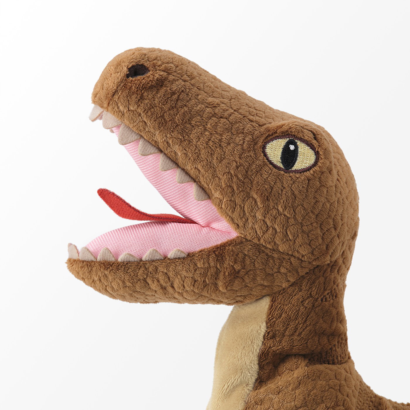jattelik pluchen speelgoed dinosaurus dinosaurus velociraptor 44 cm ikea