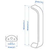 Illustratie met afmetingen voor het product: KALERUM.