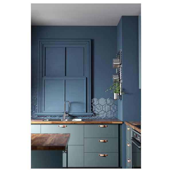 KARLBY Werkblad walnoot, fineer IKEA