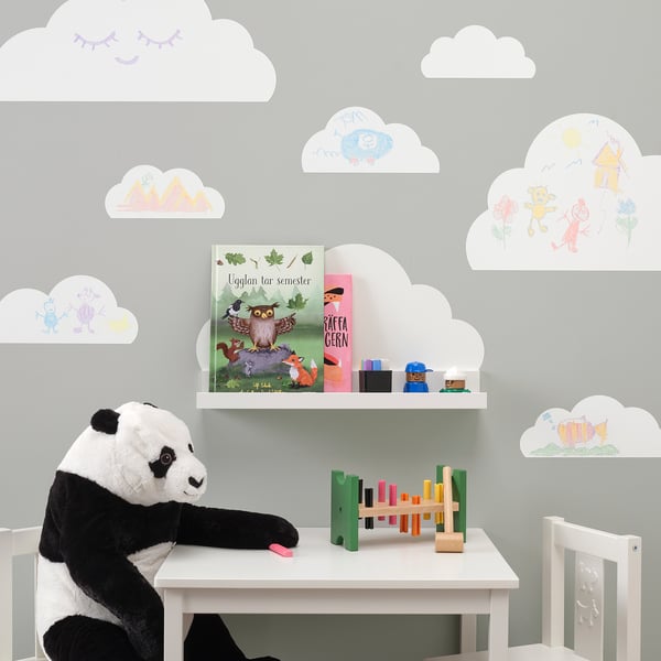 Kinnared Zelfklevende Decoratie Wolk Ikea