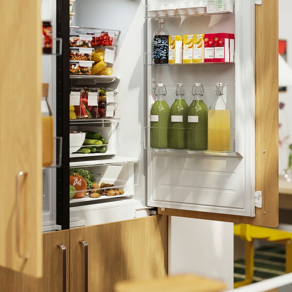 KORKEN Fles met beugelsluiting, helder glas, 1 l