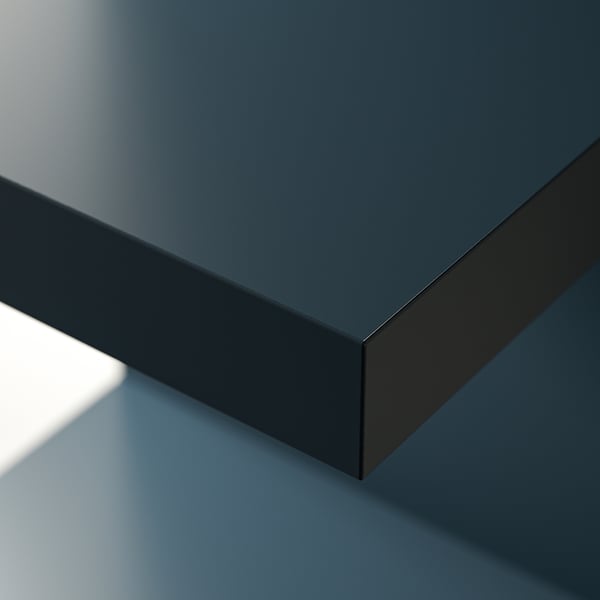 LACK Wandrek, zwartblauw, 30x190 cm