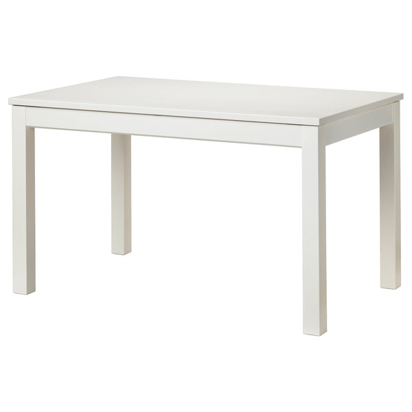 telex Goed Geest LANEBERG Uitschuifbare tafel, wit, 130/190x80 cm - IKEA België